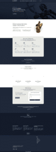 Advocate Website homepage