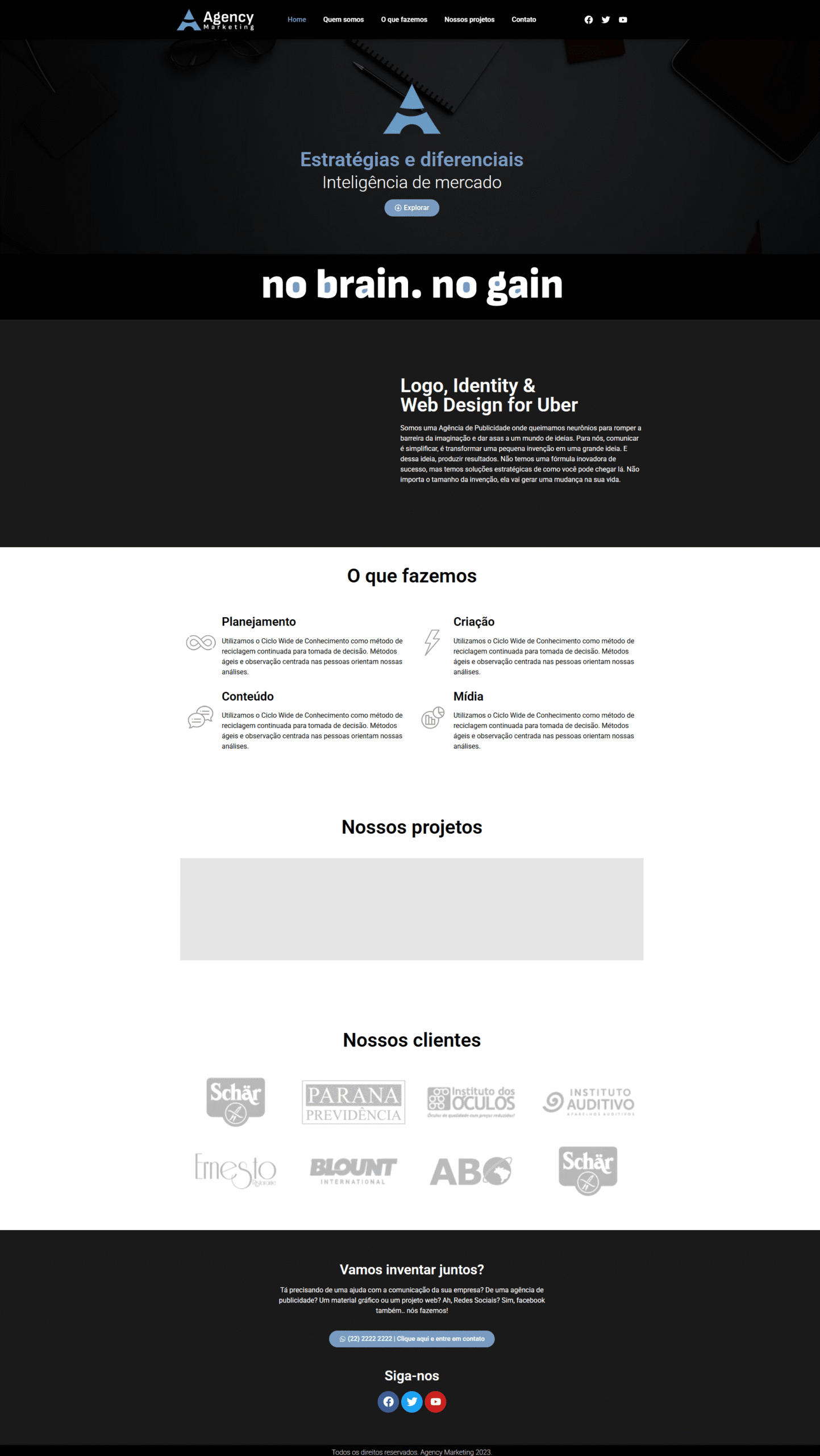 Agency Marketing Website