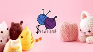 Dinheiro com voce Croche Logo